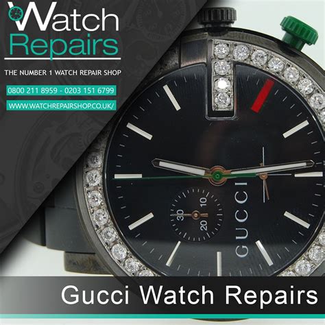 gucci timepieces repair